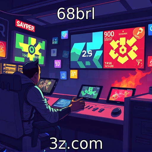 68brl : Crescimento das vendas digitais na indústria de jogos